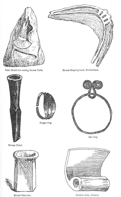 Implements And Ornaments Of The Bronze Age.