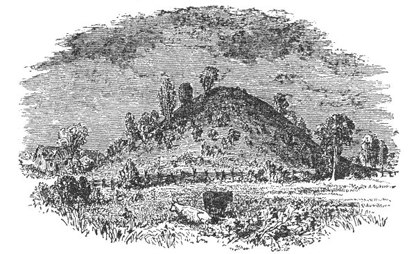 The Great Mound, Near Miamisburg, Ohio.