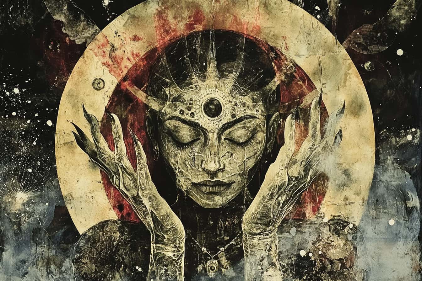 Babalon, Scarlet Woman, the Great Mother is a divine feminine archetype